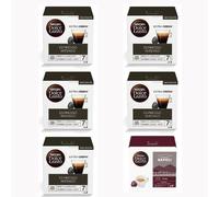 NESCAFÉ DOLCE GUSTO Confezione Assortita Caffè Espresso Intenso e Espresso Napoli, 6 Confezioni da 16 Capsule (96 Capsule Compatibili Nescafé Dolce Gusto)