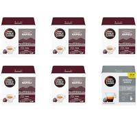NESCAFÉ DOLCE GUSTO Confezione Assortita Caffè Espresso Napoli e Espresso Barista, 6 Confezioni da 16 Capsule (96 Capsule Compatibili Nescafé Dolce Gusto)