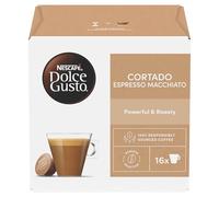 Nescafé Dolce Gusto Cortado Espresso Macchiato Caffè, 16 Capsule