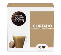NESCAFÉ DOLCE GUSTO Cortado Espresso Macchiato Caffè 96 Capsule | Caffè solubile e latte per preparazione di espresso macchiato. 96 Capsule Compatibili Nescafé Dolce Gusto