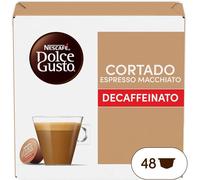 NESCAFÉ DOLCE GUSTO Cortado Espresso Macchiato Decaffeinato Caffè, 3 Confezioni