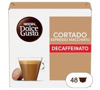 NESCAFÉ DOLCE GUSTO Cortado Espresso Macchiato Decaffeinato Caffè, 3 Confezioni da 16 Capsule (48 Capsule Compatibili Nescafé Dolce Gusto)