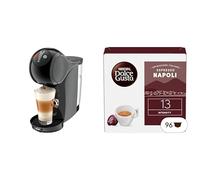 NESCAFÉ DOLCE GUSTO De’Longhi Genio S Macchina per Caffè Espresso e Altre bevande in capsula, Automatica, Antracite e Caffè Espresso Napoli 90 capsule