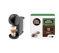 NESCAFÉ DOLCE GUSTO De’Longhi Genio S Macchina per Caffè Espresso e Altre bevande in capsula, Automatica, Antracite e Caffè Espresso Miscela Robusta 90 capsule
