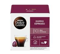 NESCAFÉ DOLCE GUSTO Doppio Espresso Caffè, 3 Confezioni da 16 Capsule (48 Capsule Compatibili Nescafé Dolce Gusto)