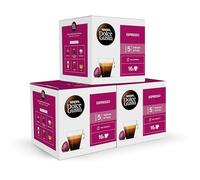 NESCAFÉ Dolce Gusto Espresso Capsule Caffè 48 Capsule (3x16) Intensità 5 Caffè Breve Note Frutali Originali per Macchine Da Caffè Dolce Gusto