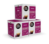 NESCAFÉ Dolce Gusto Espresso, 48 capsule, Intensità 5, Caffè corto con note fruttate (3 confezioni x 16)