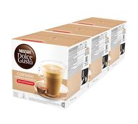 Nescafé Dolce Gusto Espresso Cortado Decaffeinato, 3 Confezioni, 3 x 16 Capsule