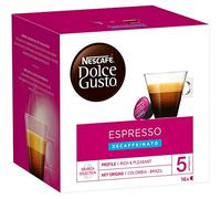 NESCAFÉ DOLCE GUSTO ESPRESSO DECAFFEINATO caffè espresso decaffeinato 16 capsule (16 tazze)