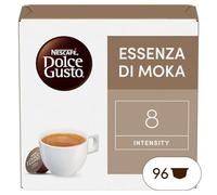 NESCAFÉ DOLCE GUSTO Espresso Essenza di Moka Caffè, 6 Confezioni da 16 Capsule (96 Capsule Compatibili Nescafé Dolce Gusto)