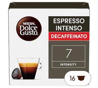 NESCAFÉ DOLCE GUSTO Espresso Intenso Decaffeinato Caffè, 16 Capsule Compatibili Nescafé Dolce Gusto