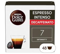 NESCAFÉ DOLCE GUSTO Espresso Intenso Decaffeinato Caffè 48 Capsule