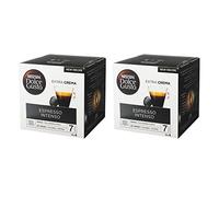 Nescafé Dolce Gusto Espresso Intenso, Lot de 2, 2 x 16 Capsules
