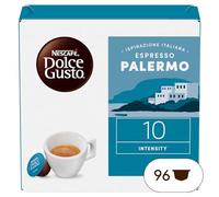 NESCAFÉ DOLCE GUSTO Espresso Palermo Caffè, 6 Confezioni da 16 Capsule (96 Capsule Compatibili Nescafé Dolce Gusto)