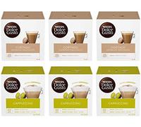 NESCAFÉ DOLCE GUSTO Kit Degustazione Cortado Caffè Espresso Macchiato e Cappuccino, 6 confezioni da 16 capsule (96 capsule)