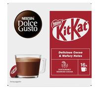 NESCAFÉ DOLCE GUSTO | KitKat | Cioccolata calda | 16 capsule | 3 confezioni | 48 tazze