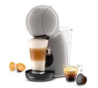 NESCAFÉ DOLCE GUSTO Krups Piccolo XS Capsule Caffè Serbatoio Acqua Rimovibile 0,8 Litri Bevande Calde e Fredda 1500 Watt Pressione Pompa 15 Bar Modalità Eco Particolarmente Compatta Tortora KP1A3AF0