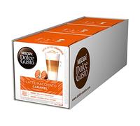 Nescafé Dolce Gusto Latte Macchiato Caramel, 3 Confezioni, 3 x 16 Capsule (24 Tazze)