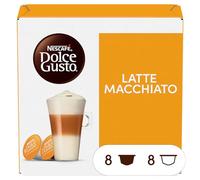 NESCAFÉ DOLCE GUSTO Latte Macchiato con Caffè, 16 Capsule Compatibili Nescafé Dolce Gusto