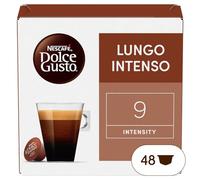 NESCAFÉ DOLCE GUSTO Lungo Intenso Caffè, 3 Confezioni da 16 Capsule (48 Capsule Compatibili Nescafé Dolce Gusto)