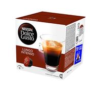 NESCAFÉ DOLCE GUSTO LUNGO INTENSO Caffè lungo - 3 confezioni da 16 Capsule [48 Capsule]
