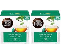 NESCAFÉ DOLCE GUSTO Marrakesh Style Tea Tè Verde Aromatizzato alla Menta, 3 Confezioni da 16 capsule (48 capsule) (Confezione da 2)
