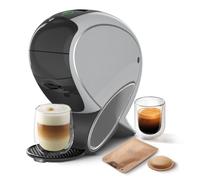 NESCAFÉ DOLCE GUSTO NEO Latte, Macchina caffè e bevande, De'Longhi | Macchina per Caffè e Bevande utilizzabile esclusivamente con capsule compostabili e bustine a base carta NEO, Grigio ghiaccio