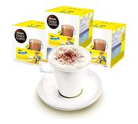 NESCAFÉ Dolce Gusto - Set di 3 Tazze con piattino Nesquik, Colore: Cioccolato