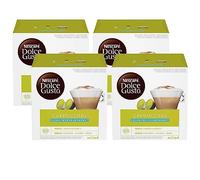 Nescafé Dolce Gusto Cappuccino light, Lot de 4, 4 x 16 Capsules (32 portions)