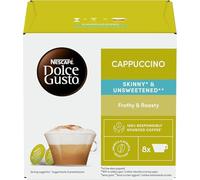 Nescafé Dolce Gusto Cappuccino light, Lot de 4, 4 x 16 Capsules (32 portions)