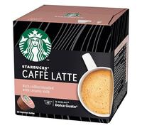Nescafé Dolce Gusto Starbucks Caffè Latte, Capsule Caffè Tosto, 12 Capsule