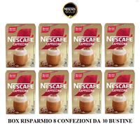 NESCAFE GOLD CAPPUCCINO NESTLE BOX OFFERTA 8 X 10 BUSTINE SENZA GLUTINE 08/2025