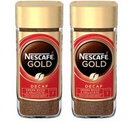 NESCAFÉ Gold Decaf Caffè Solubile Decaffeinato, Barattolo 100g (Confezione da 2)
