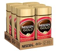 NESCAFÉ GOLD Decaffeinato, caffè in grani solubile, decaffeinato (6 x 100g)