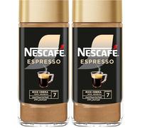 NESCAFÉ Gold Espresso Caffè Solubile, Barattolo 100g (Confezione da 2)
