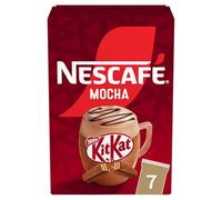 NESCAFÉ KitKat Mocha Caffè Solubile con Latte e Cacao, 7 Bustine da 21g