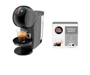 NESCAFEì DOLCE GUSTO De’Longhi Genio S Macchina per Caffè Espresso e Altre bevande in capsula, Automatica, Antracite + Caffè Espresso Barista 90 capsule