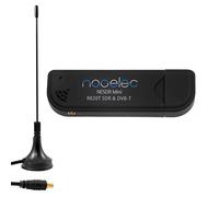 NESDR Mini (TV28T v2) Ricevitore USB RTL-SDR, DVB-T e ADS-B con antenna. Sintonizzatore RTL2832U e R820T. Radio definita dal software a basso costo compatibile con la maggior parte dei pacchetti software SDR
