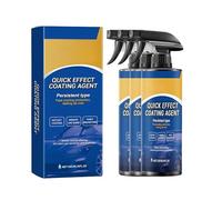 Neslemy Car Coating Spray, Advanced Car Quick Acting Coating Agent Spray, 3 in 1 High Protection Quick Effect Waterless Wash, Restore Shine & Long-Lasting Protection (3pcs)