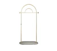 NESPIQ Appendiabiti Angolare Soggiorno Albero Appendiabiti Angolo Camera Da Letto Soggiorno Piccola Stanza Semplice Gancio Di Ingresso Salvaspazio Appendiabiti A Piedi(Colore:Gold,Size:170x30x100cm)