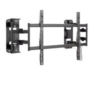 NESPIQ Supporto TV da parete per TV da 50 a 75 pollici, mensola telescopica angolare per TV fino a 40 kg, staffa TV ad angolo regolabile