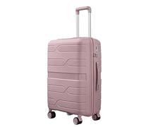 NESPIQ Valigia Trolley Piccola 20/24/28 Pollici Leggero Durevole 4-Wheel Spinner Cabin Size Valigia Da Viaggio Da Donna Valigia Trolley Media (Color : D, Size : 20in)