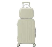 NESPIQ Valigia Trolley Piccola Bagagli Valigie Rigide Valigia Leggera Password Bagagli Con Ruote Valigia Uomo Donna Valigia Trolley Media (Color : D, Size : 20inch)
