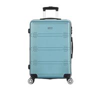 NESPIQ Valigia Trolley Piccola Bagaglio Da Viaggio Medio Grande Liscio Piccolo Bagaglio A Mano Comodo E Leggero Valigia Trolley Media (Color : A, Size : 20inch)