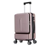 NESPIQ Valigia Trolley Piccola Portare Valigie Con Ruote Prima Di Iniziare A Progettare Bagagli Di Grande Capacità Valigia Trolley Media (Color : D, Size : 24inch)