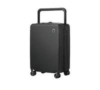 NESPIQ Valigia Trolley Piccola Valigia Da Viaggio Con Manico Largo, Design Di Lusso, Valigia Da Viaggio Con Rotelle, Lato Rigido, Per PC Valigia Trolley Media (Color : A, Size : 20-inch)