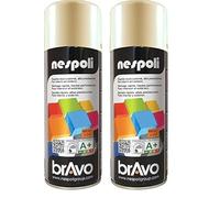 Nespoli Bomboletta Spray Aerosol Avorio Ral 1015 400ml (Confezione da 2)
