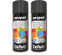 Nespoli Bomboletta Spray Aerosol Grigio Antracite Ral 7016 400 ml (Confezione da 2)