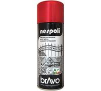 Nespoli Bomboletta Spray Aerosol Rosso Effetto Metallizzato 400ml