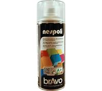 Nespoli - Bomboletta Spray Smalto Acrilico 400ml Interni ed Esterni, Vernice Spray Aerosol Universale, Asciugatura Rapida, Adesione su Tutte le Superfici, Valvola Autopulente, RAL Incolore Satinato
